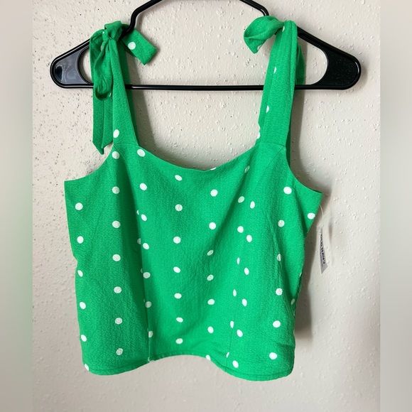 Fitted Tie-Shoulder Cropped Dobby
Corset Cami Top for Women - Picture 4 of 7